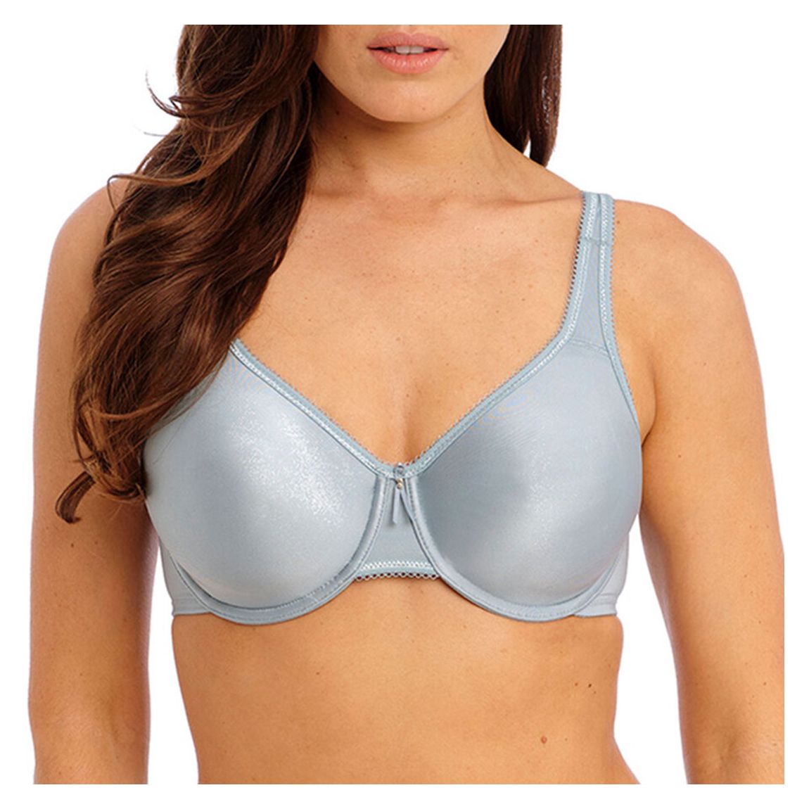 Silver Basic Beauty Full Figure Underwire Bra main product photo