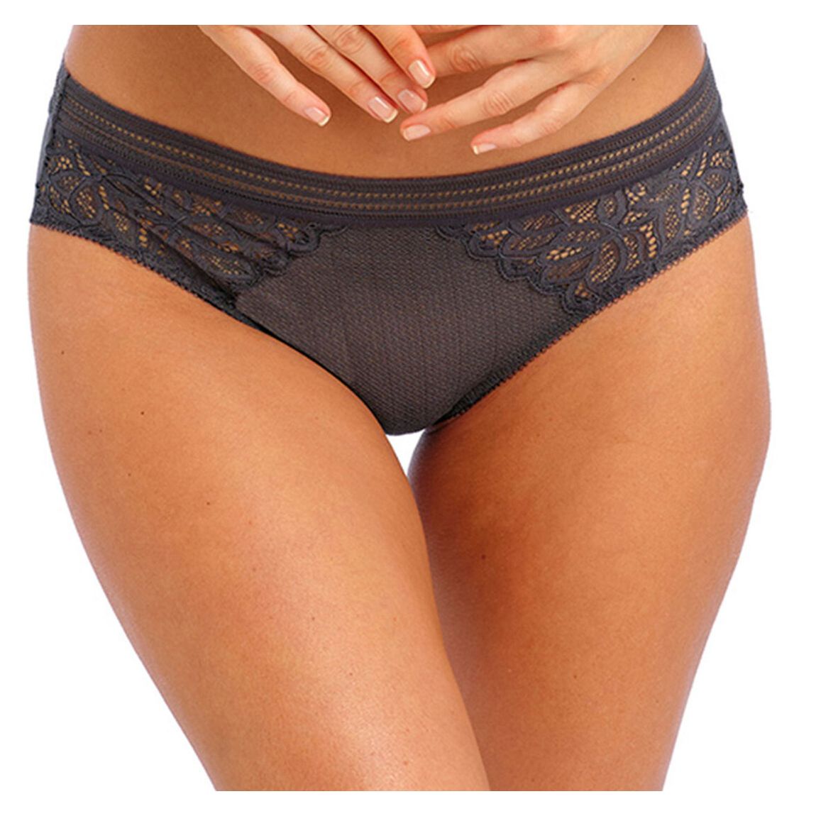 Dark Grey Raffine Brief main product photo