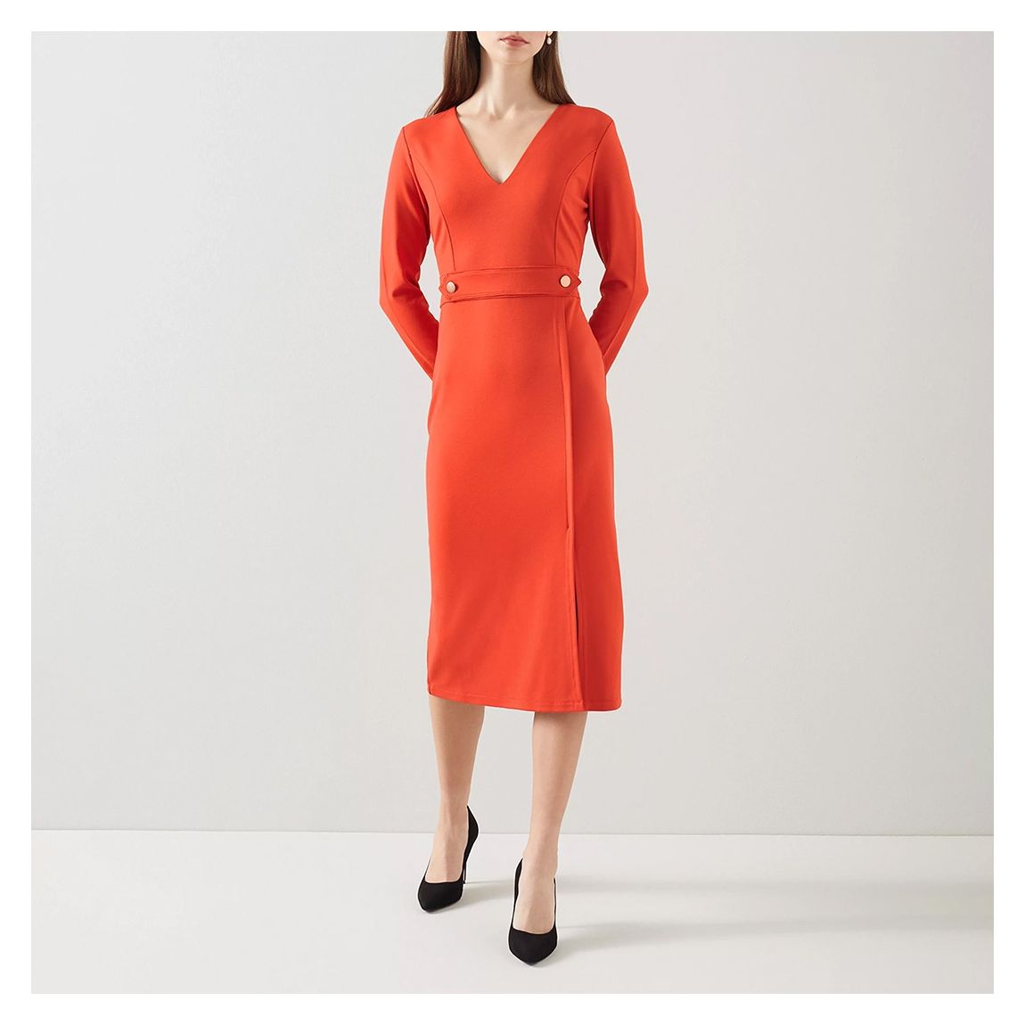 Orange Sarah Dress main product photo