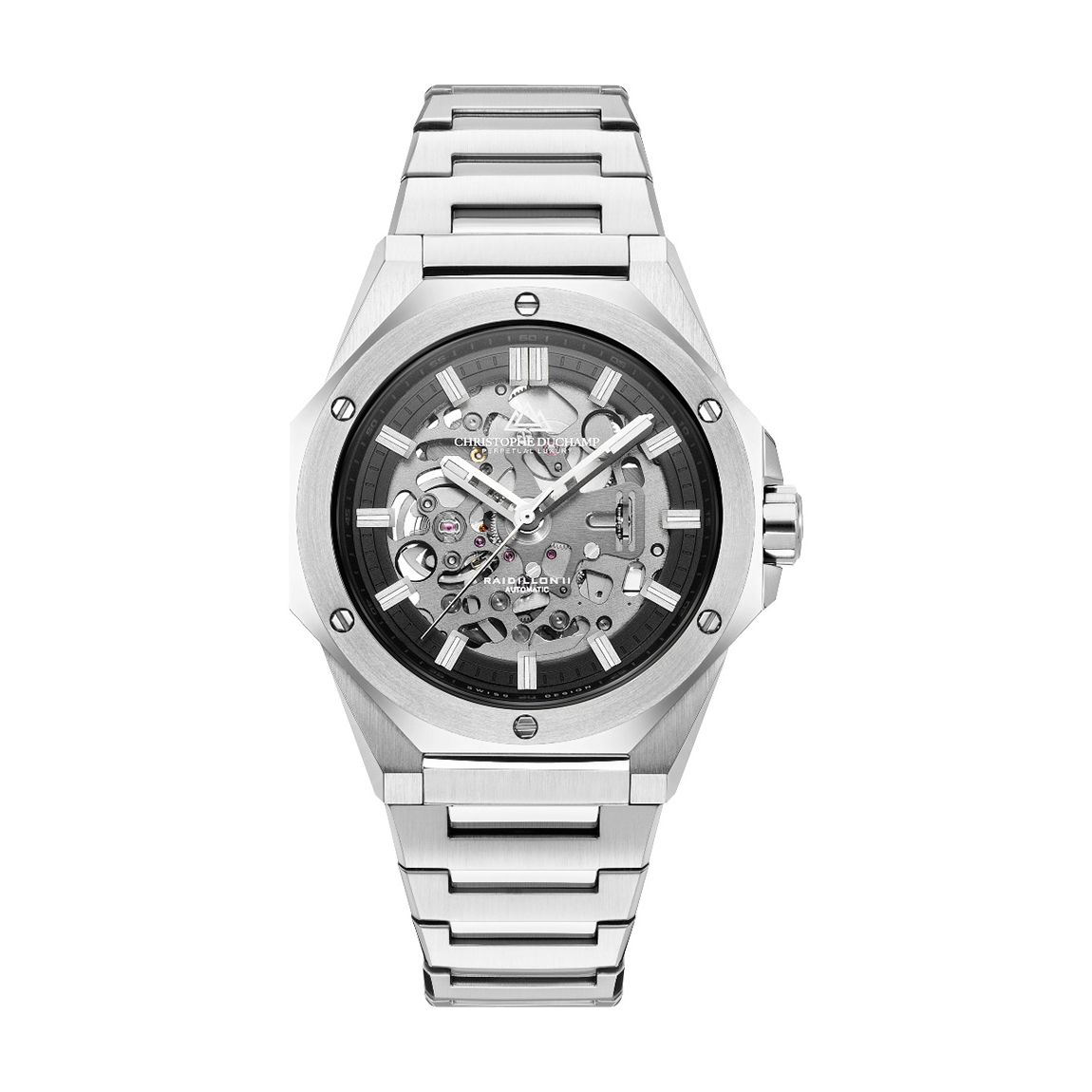 Men's Silver Raidillon Skeleton II Automatic Watch 41mm main product photo