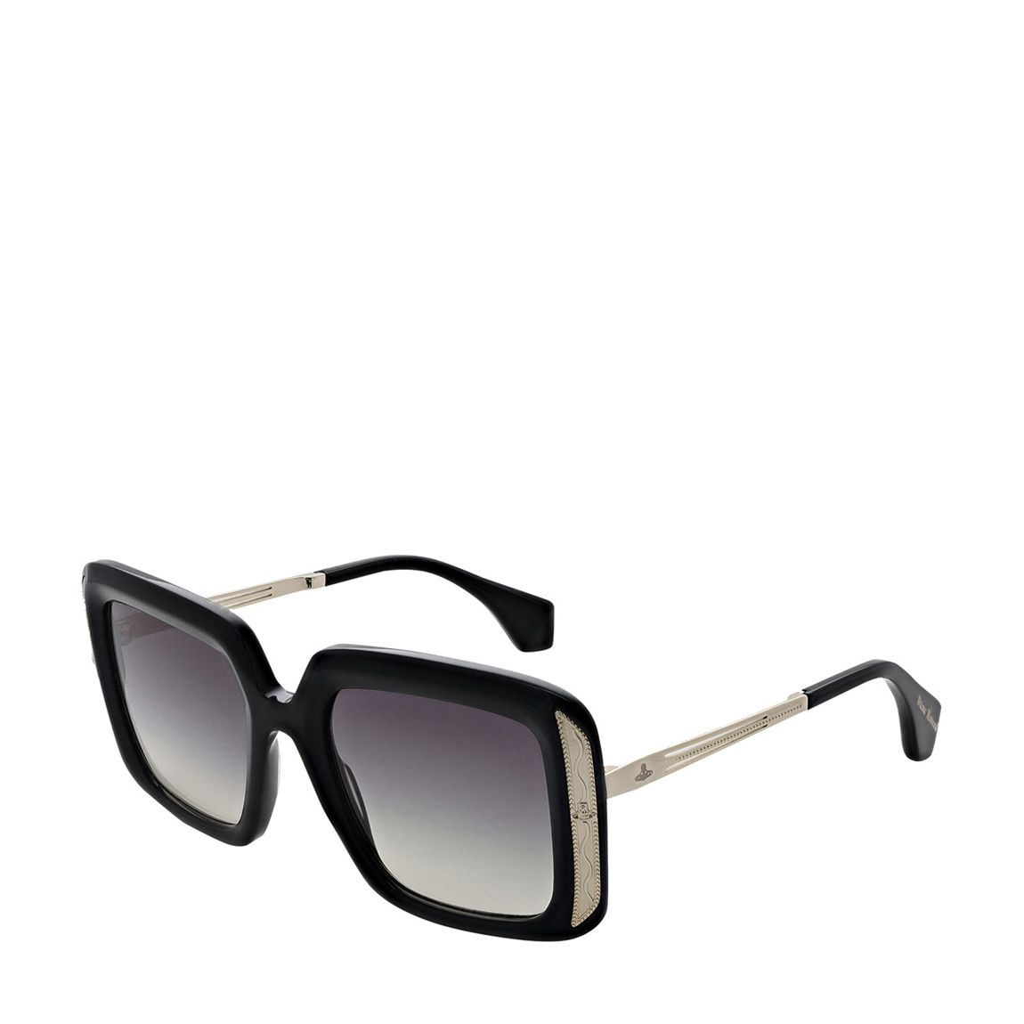 Gloss Black Georgia Sunglasses main product photo