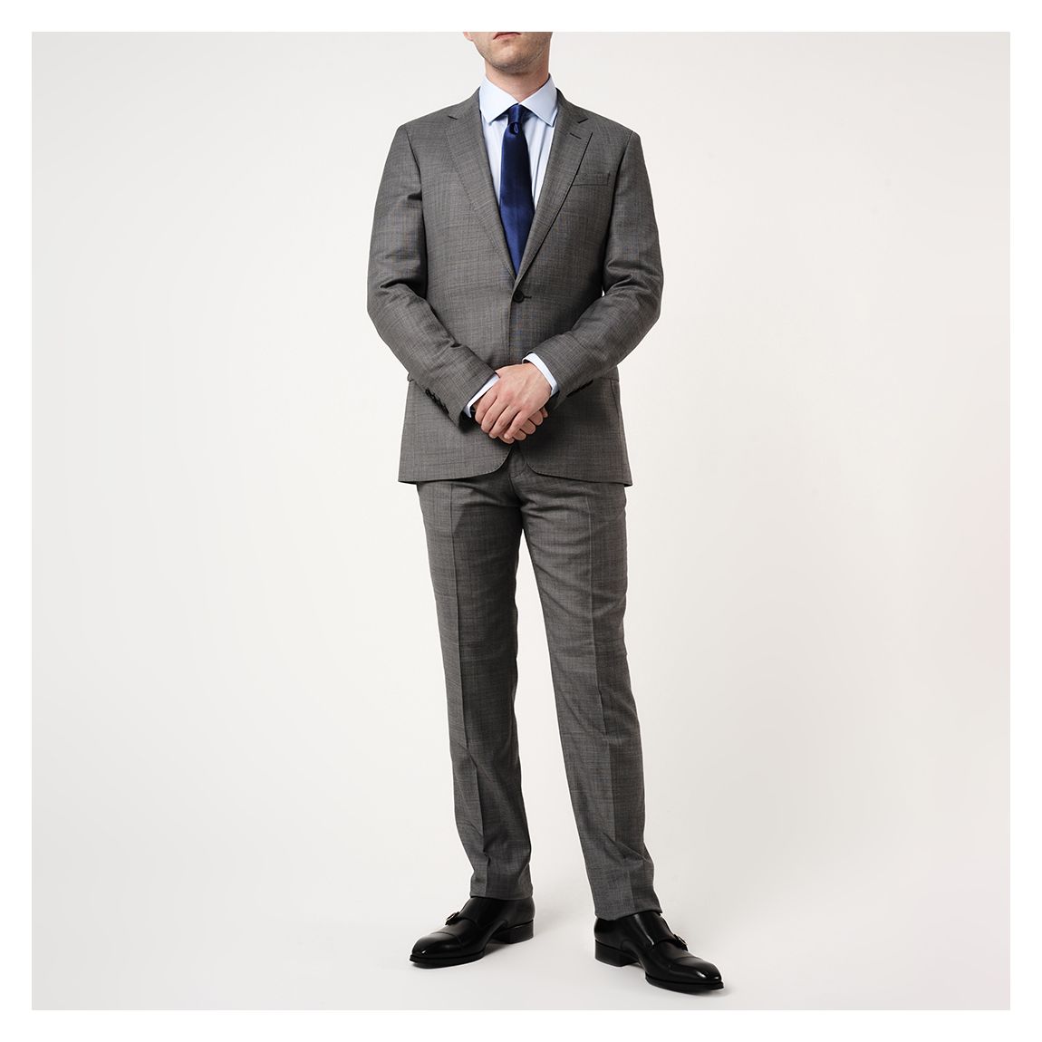 Grey Panama Wool Suit main product photo
