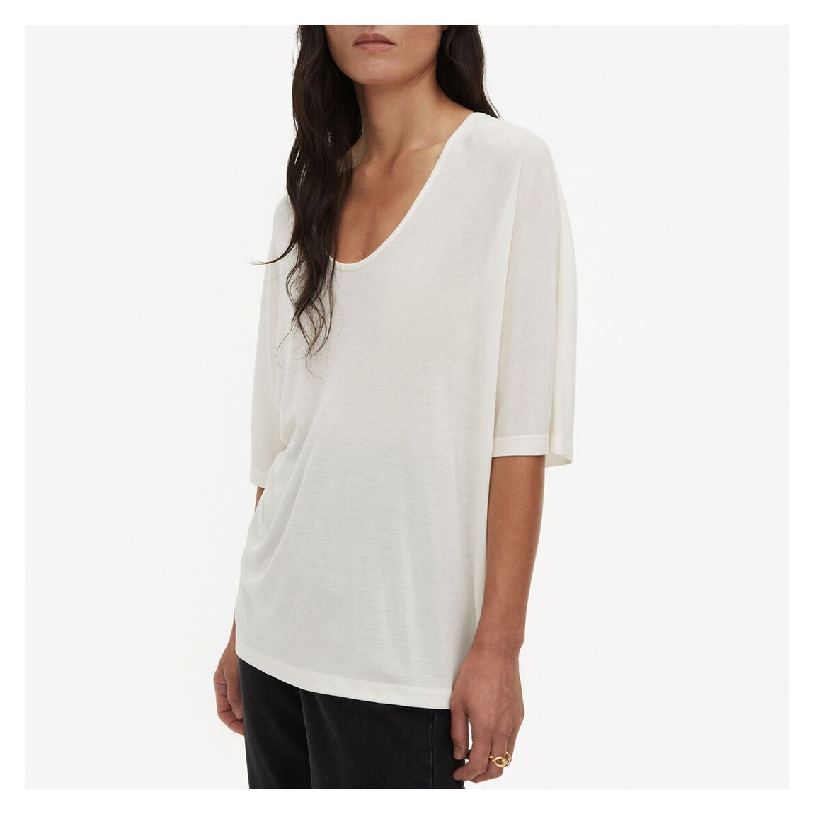 White Cevina T-Shirt main product photo