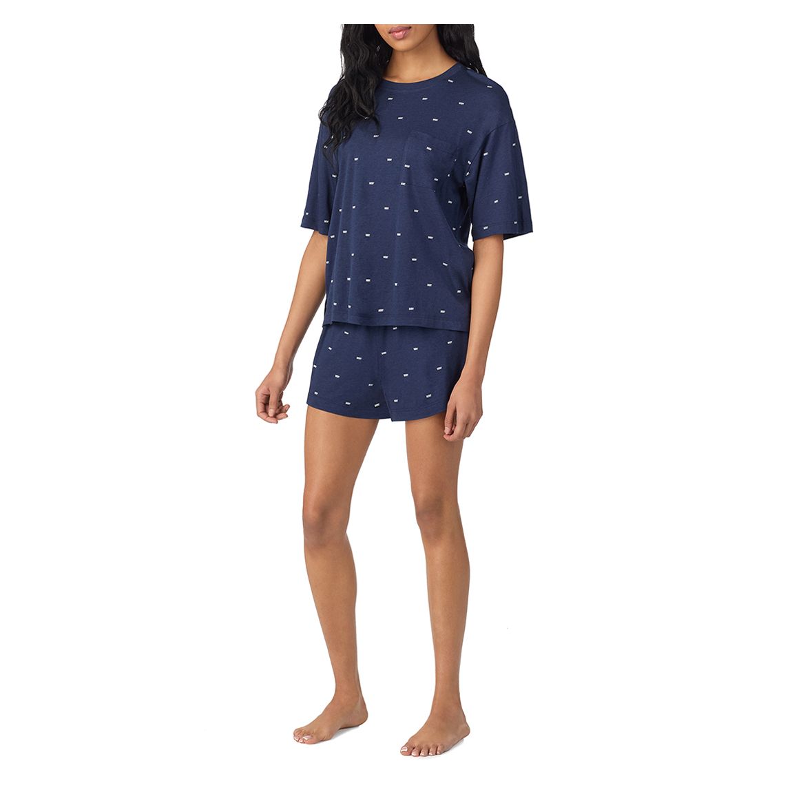 Navy Boxer Pyjama Set main product photo
