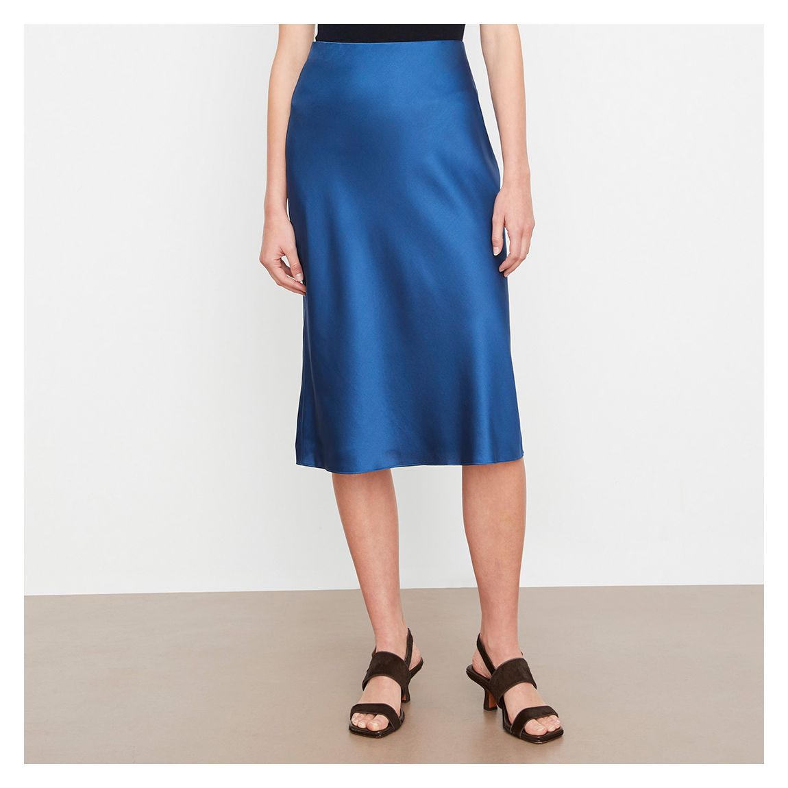 Blue Slip Skirt main product photo