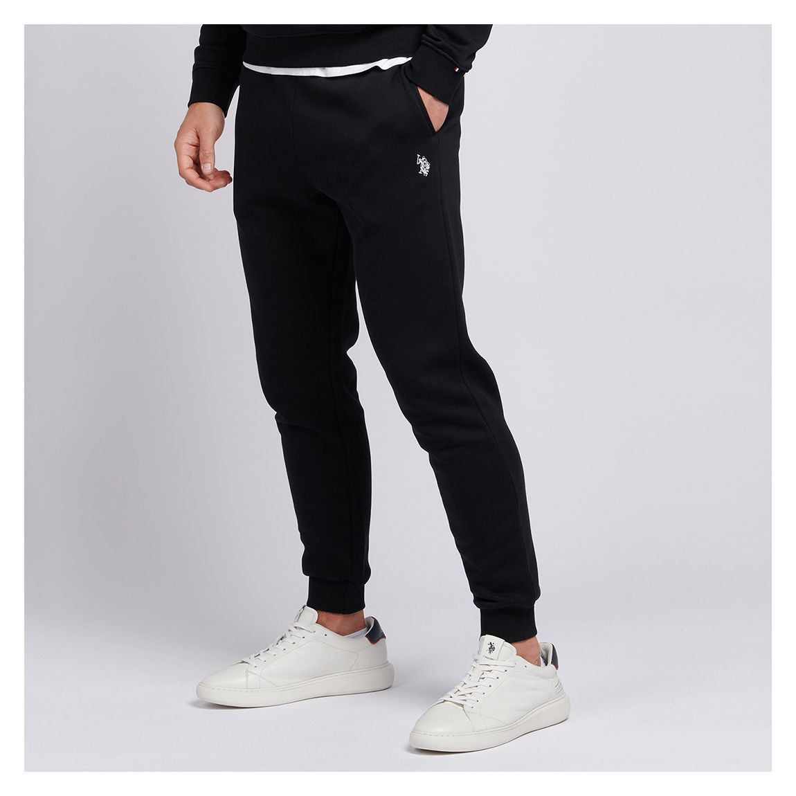 Black Drawstring Joggers main product photo