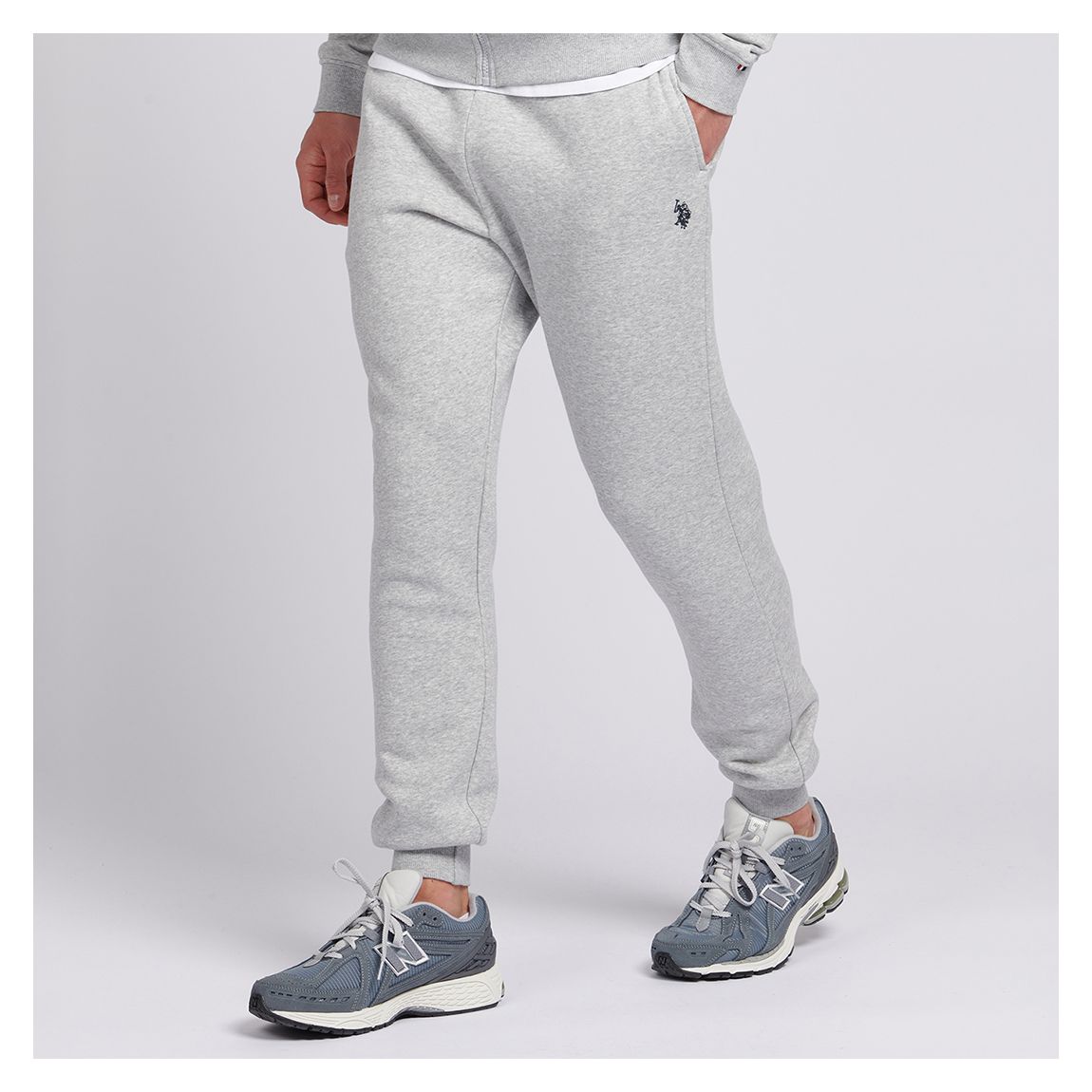 Grey Drawstring Joggers main product photo