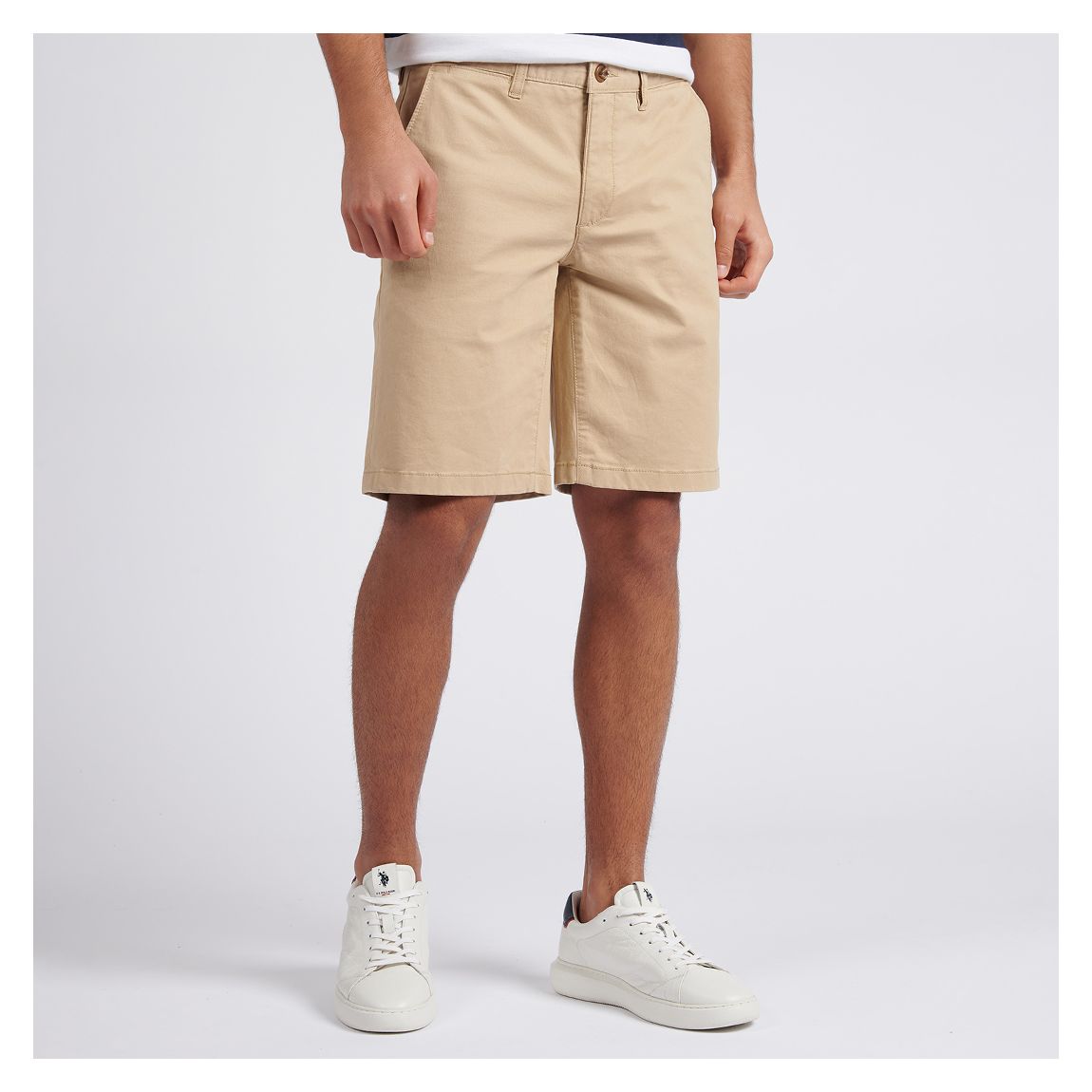 Sand Classic Cotton Blend Chino Shorts main product photo
