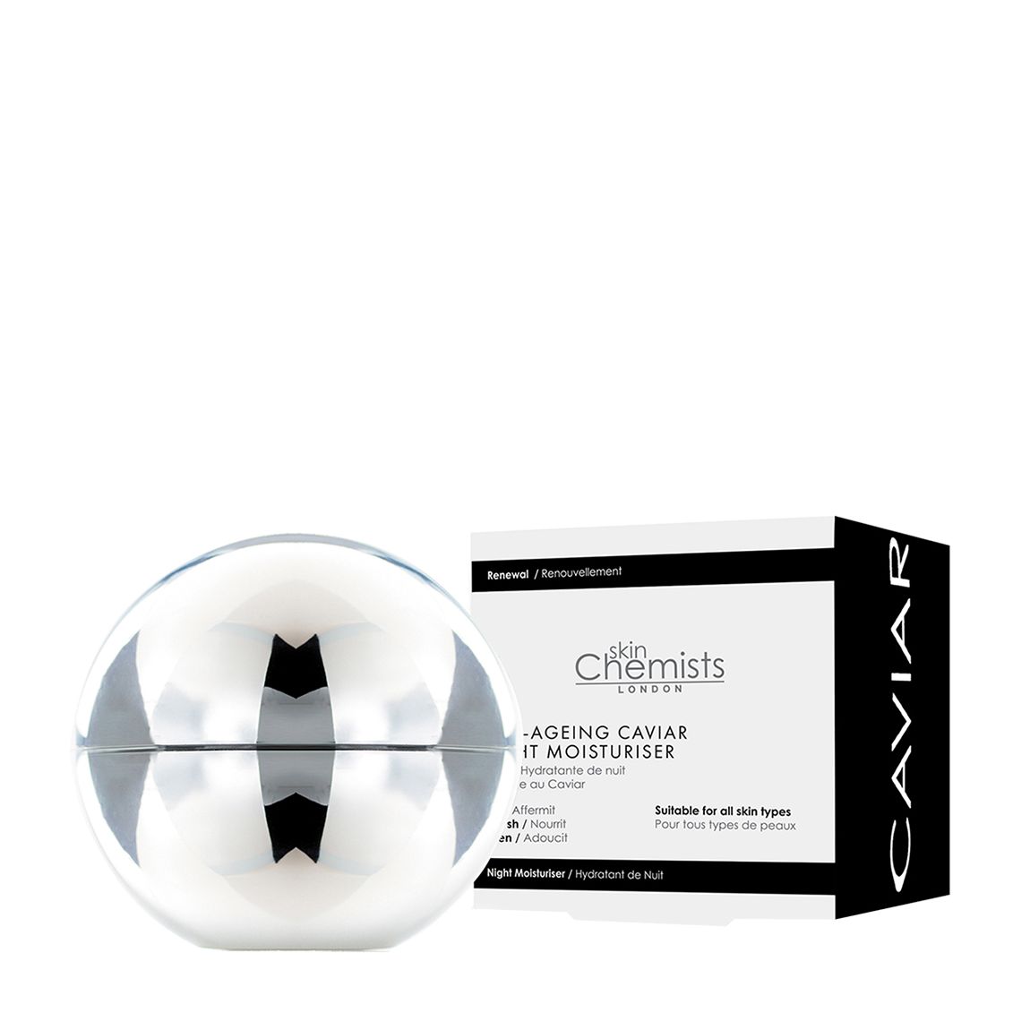 skinChemists Anti-Aging Caviar Night Moisturizer 50ml main product photo
