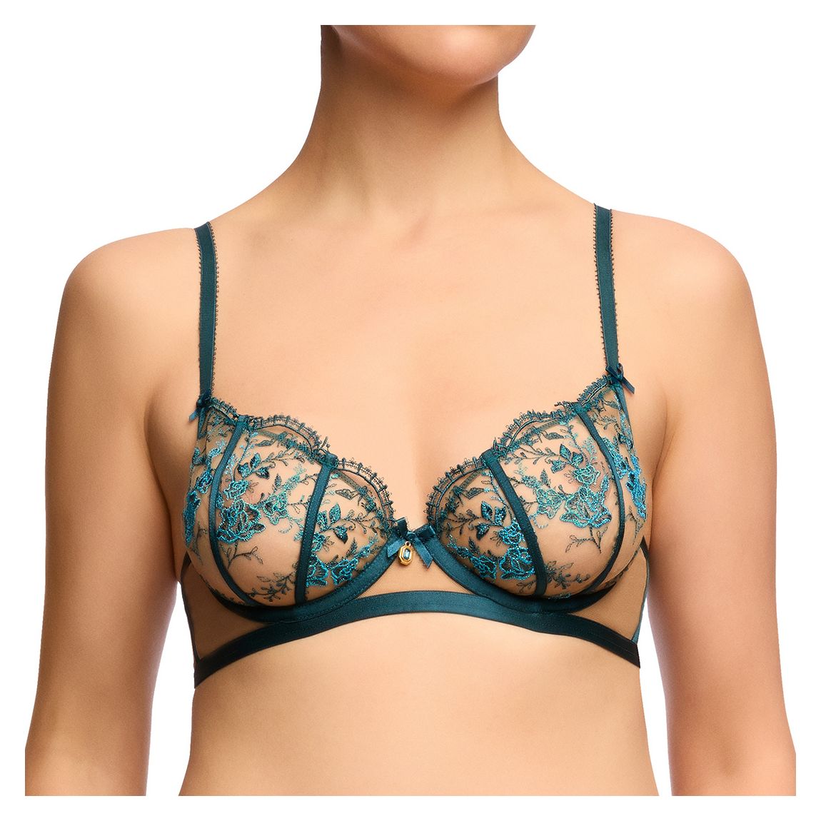 Green Femmoiselle Underwire Bra main product photo