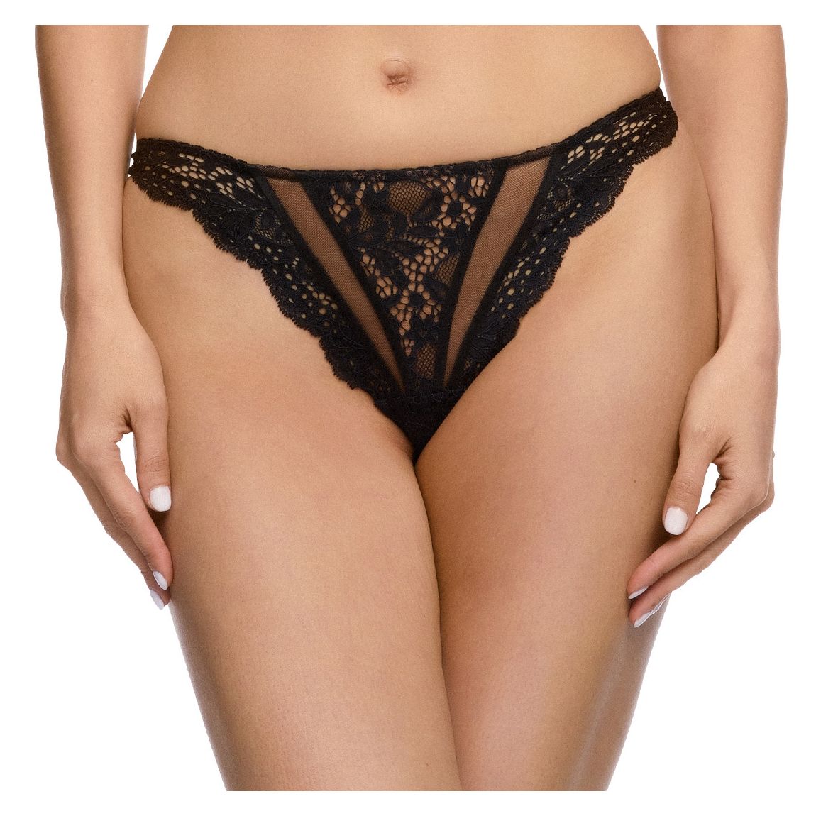Black Fauve G string main product photo