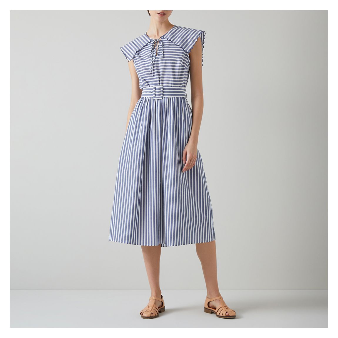 Blue Beau Cotton Dress main product photo