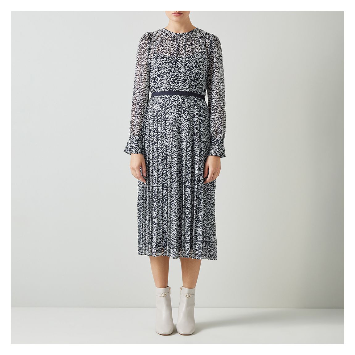 Navy Estelle Dress main product photo
