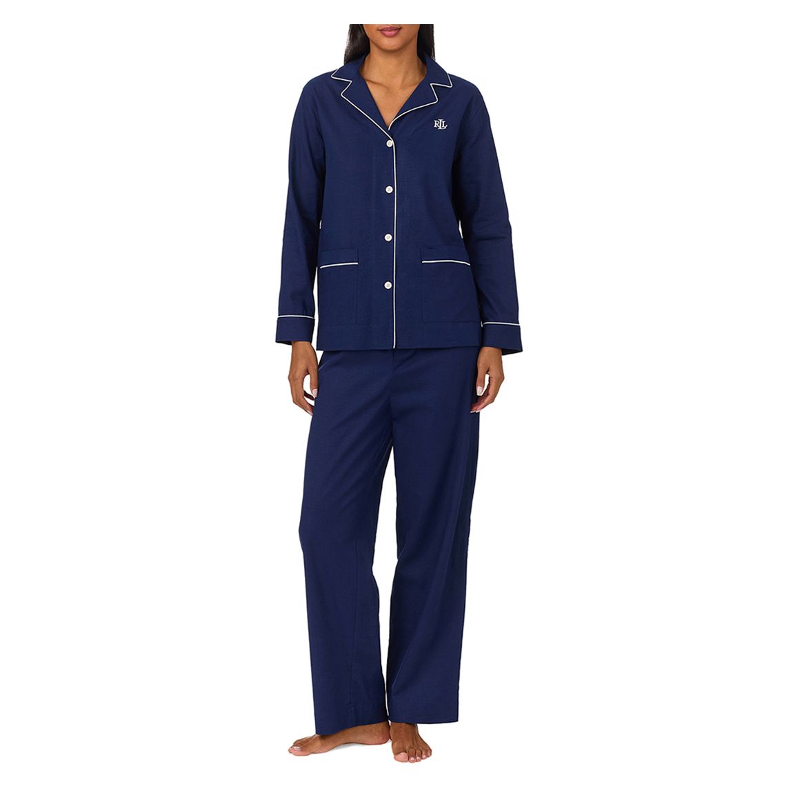 Navy Long Pyjama Set main product photo