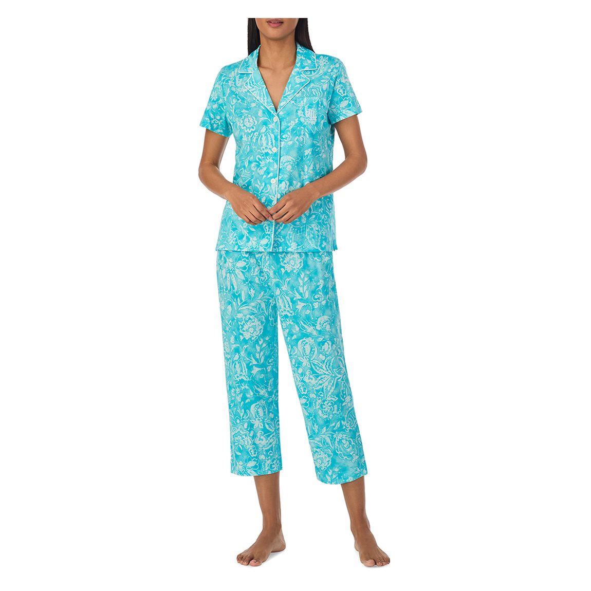 Blue Print Capri Pyjama Set main product photo