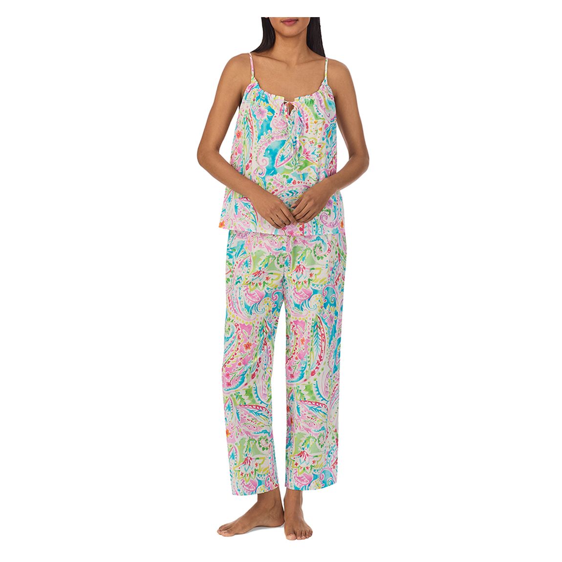 Multi Paisley Long Pyjama Set main product photo