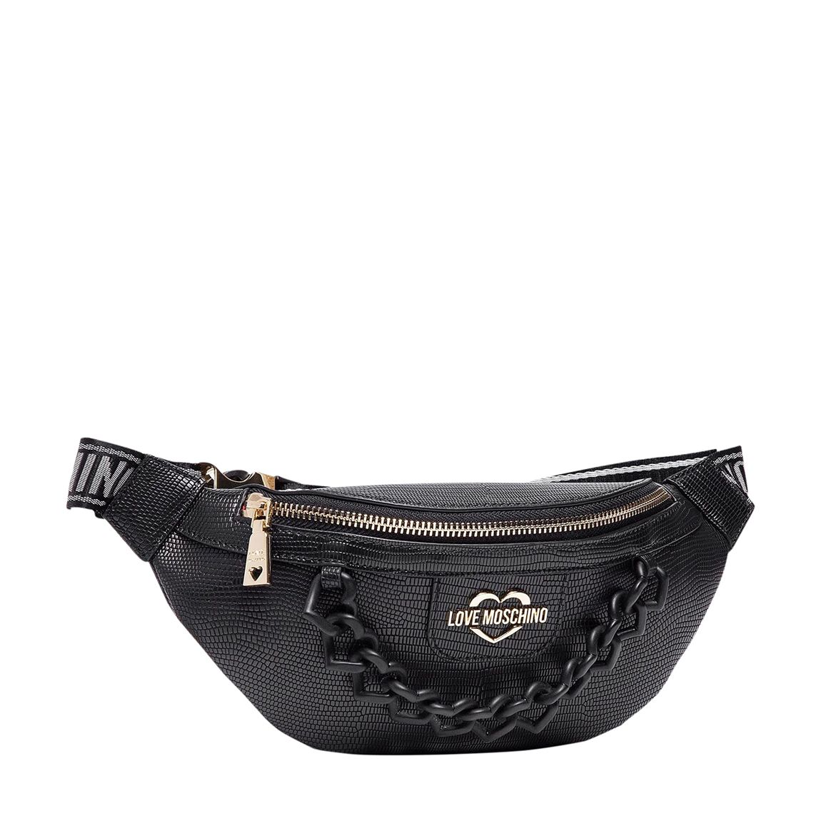 Black Leather Crossbody Bag main product photo