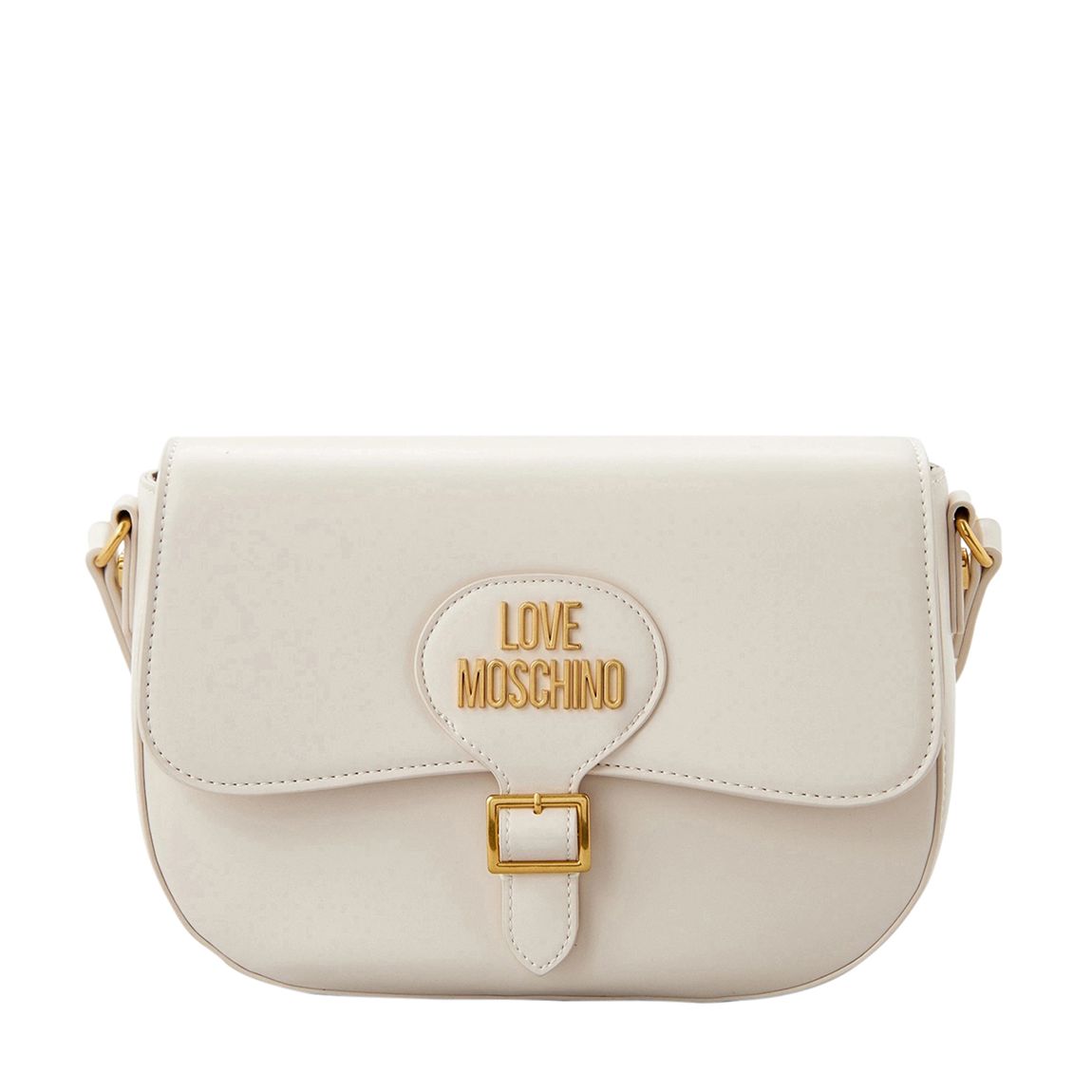 Cream Leather Crossbody Bag main product photo