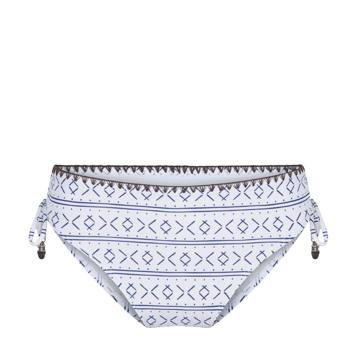 White Print Bikini Brief main product photo