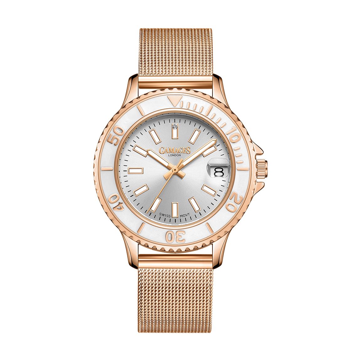 Women's Gamages Of London Swirl Watch 38mm main product photo