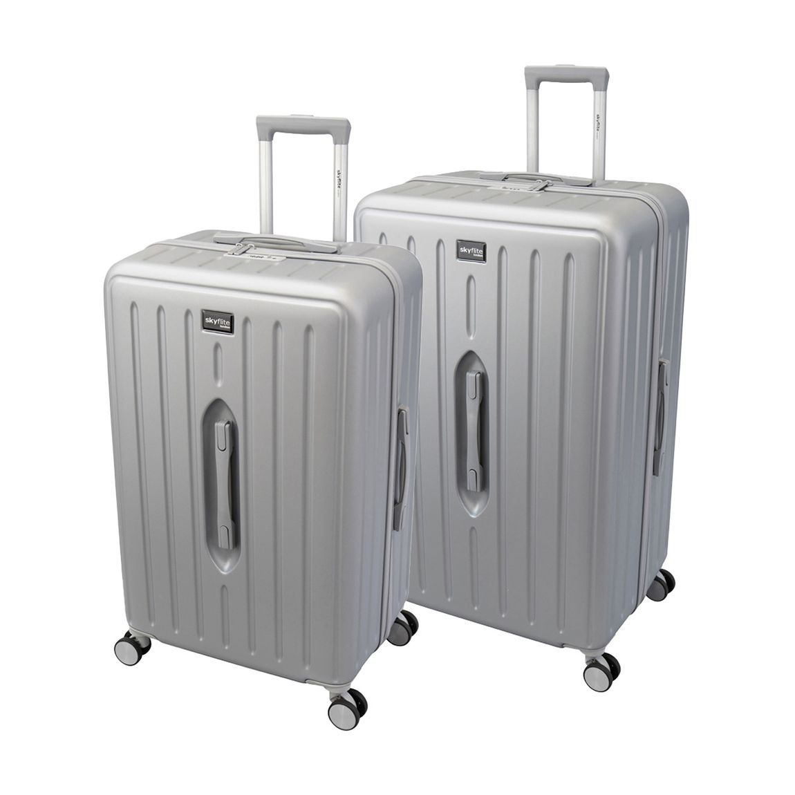 Silver Skyflite Modern Trunks 76/86cm 2 Piece Set main product photo