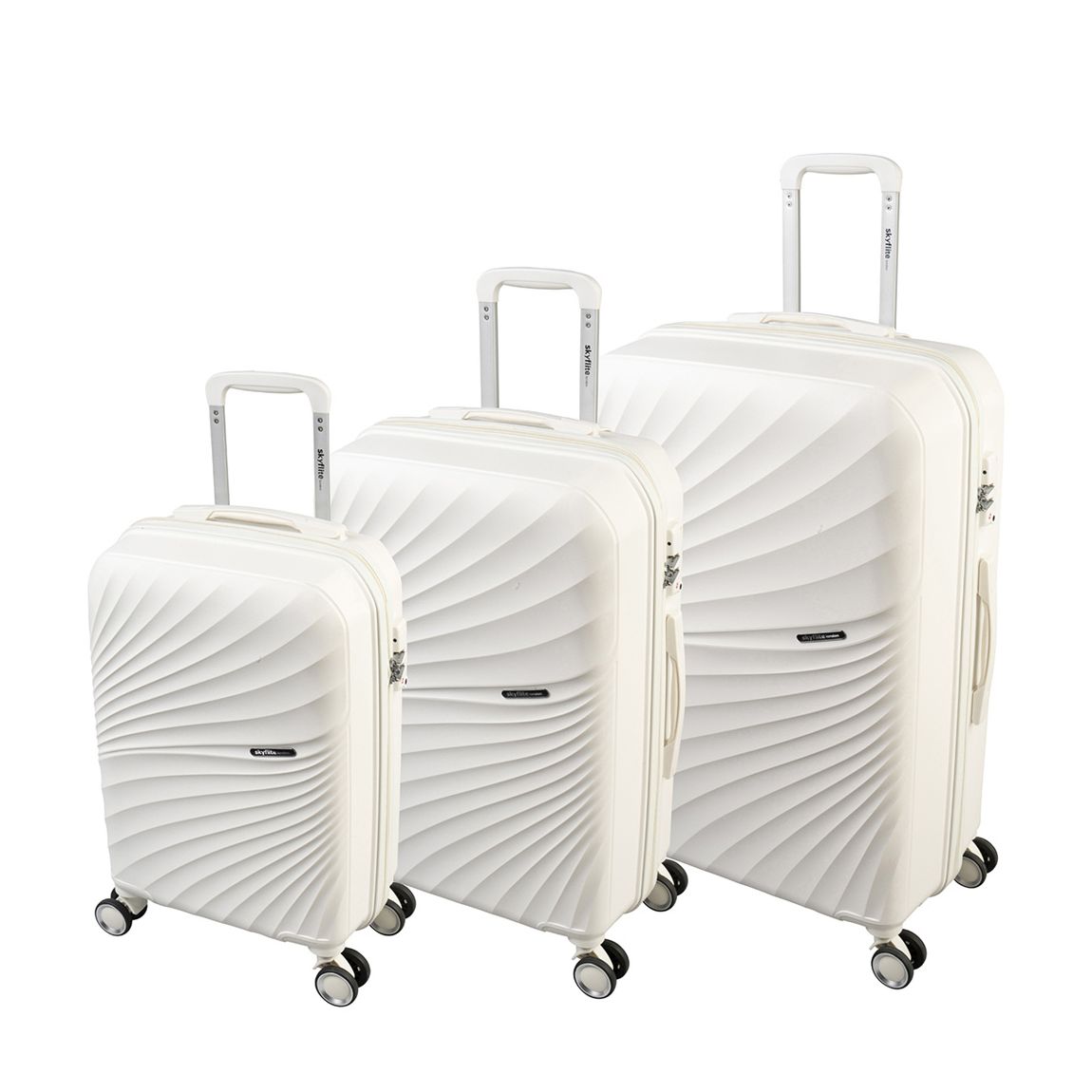 White Skyflite Rapide 55/67/76cm 3 Piece Set main product photo