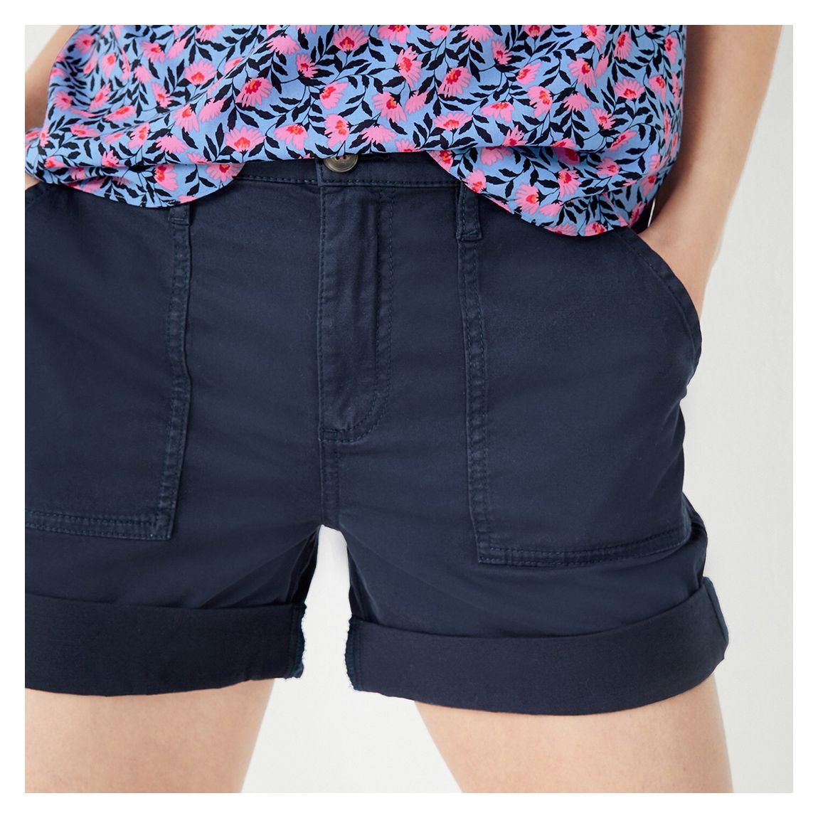 Midnight Stretch-Cotton Chino Shorts main product photo