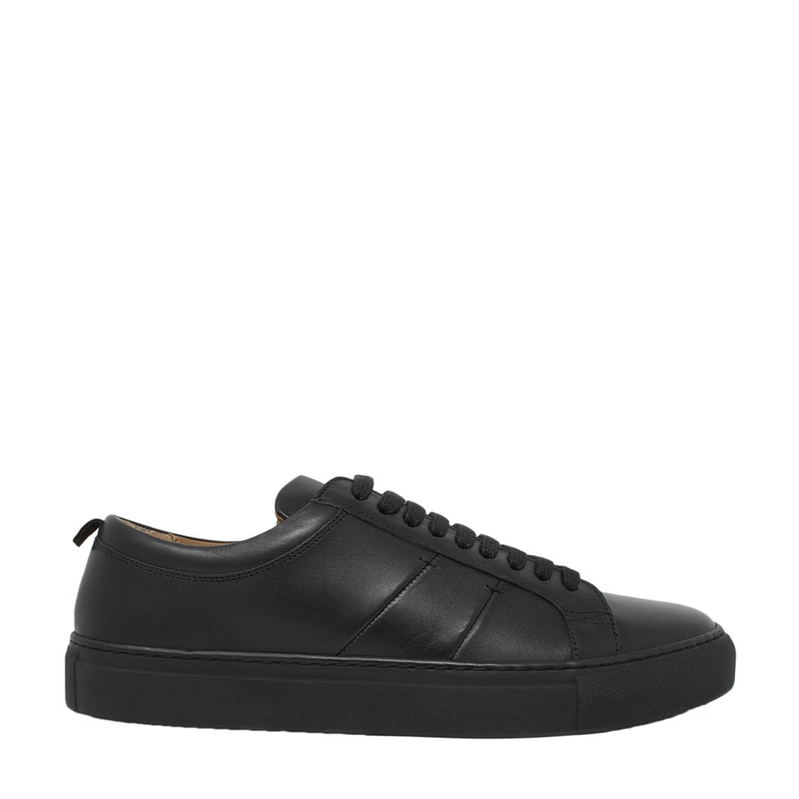 Black/White Calf Leather Greg Trainers main product photo