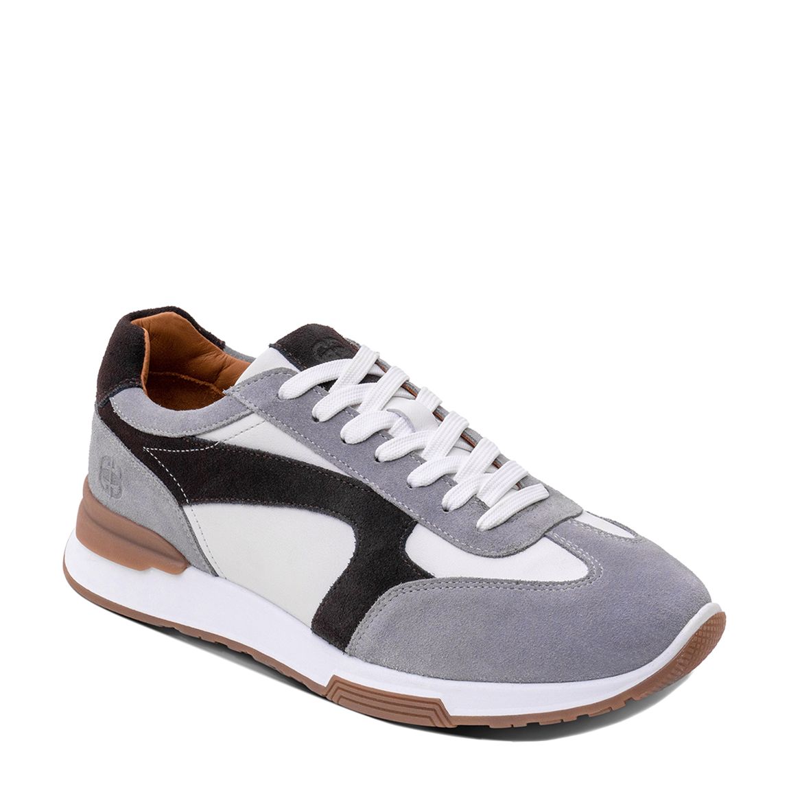 Grey Combi Textured Trainers main product photo