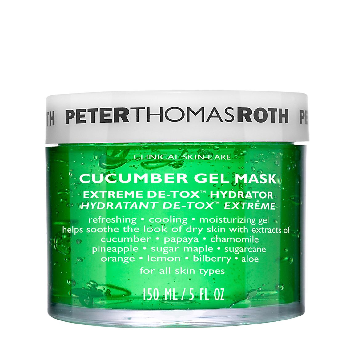 Cucumber Gel Mask 150ml main product photo