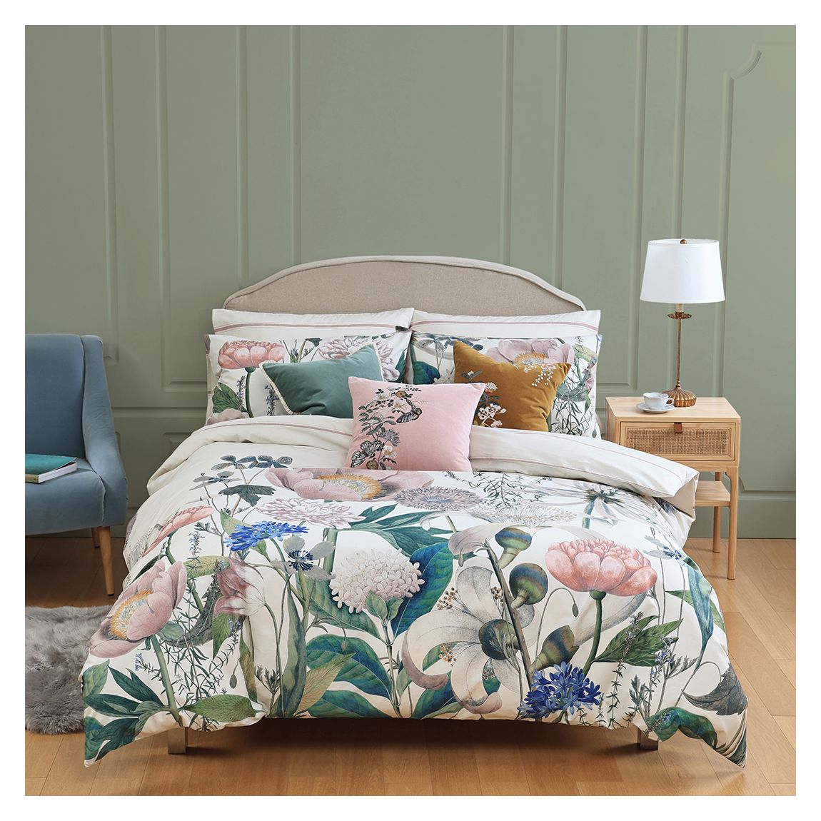 Paeonia Double Duvet Cover Set main product photo