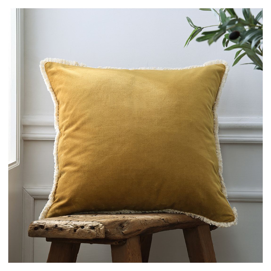 Pumila Cushion, Mustard main product photo