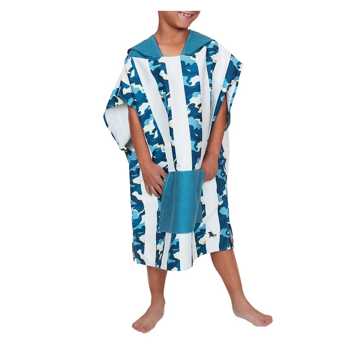 Kids Beach Poncho, Extra Small, Cool Camo main product photo