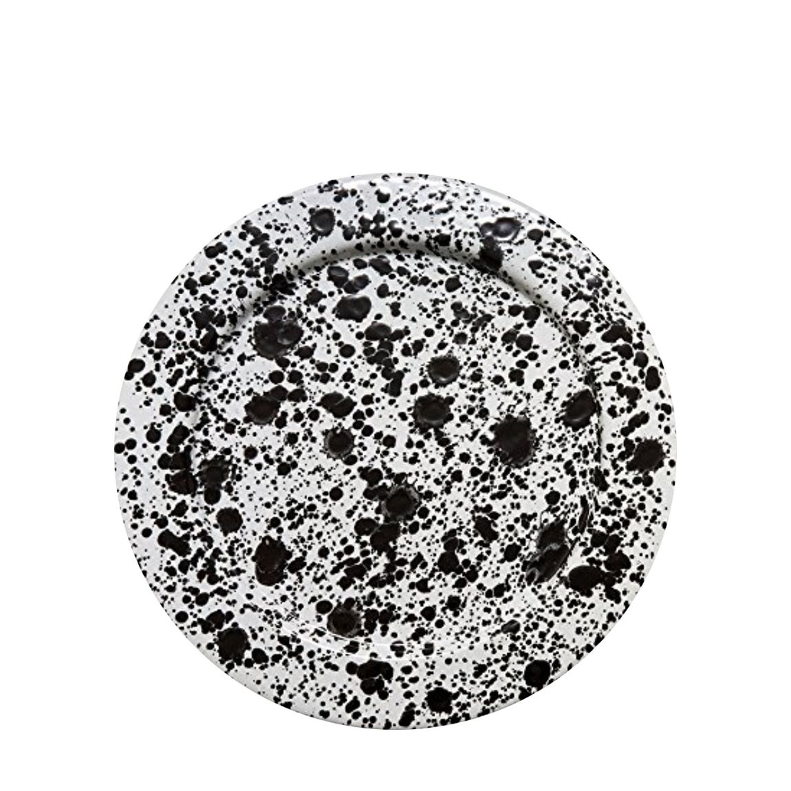 Set of 2 Monochrome White Patterned Charger main product photo