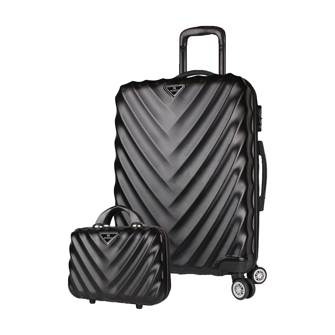 Black Suitcase 2 Piece Set main product photo