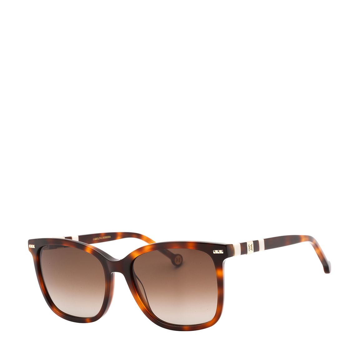 Women's Brown Carolina Herrera Sunglasses 57mm main product photo