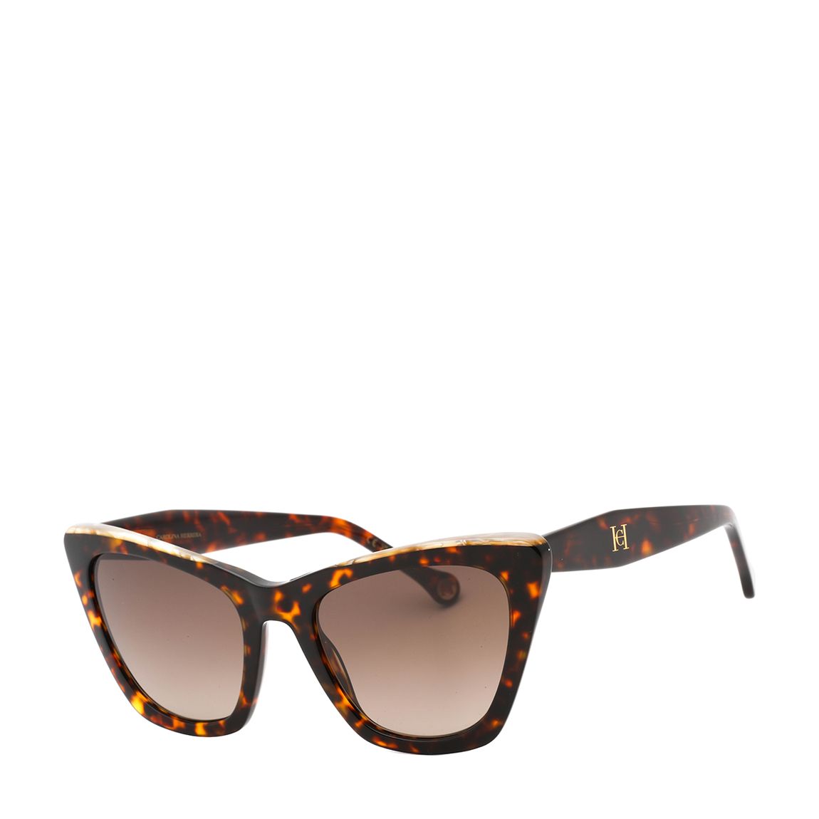 Women's Brown Carolina Herrera Sunglasses 55mm main product photo