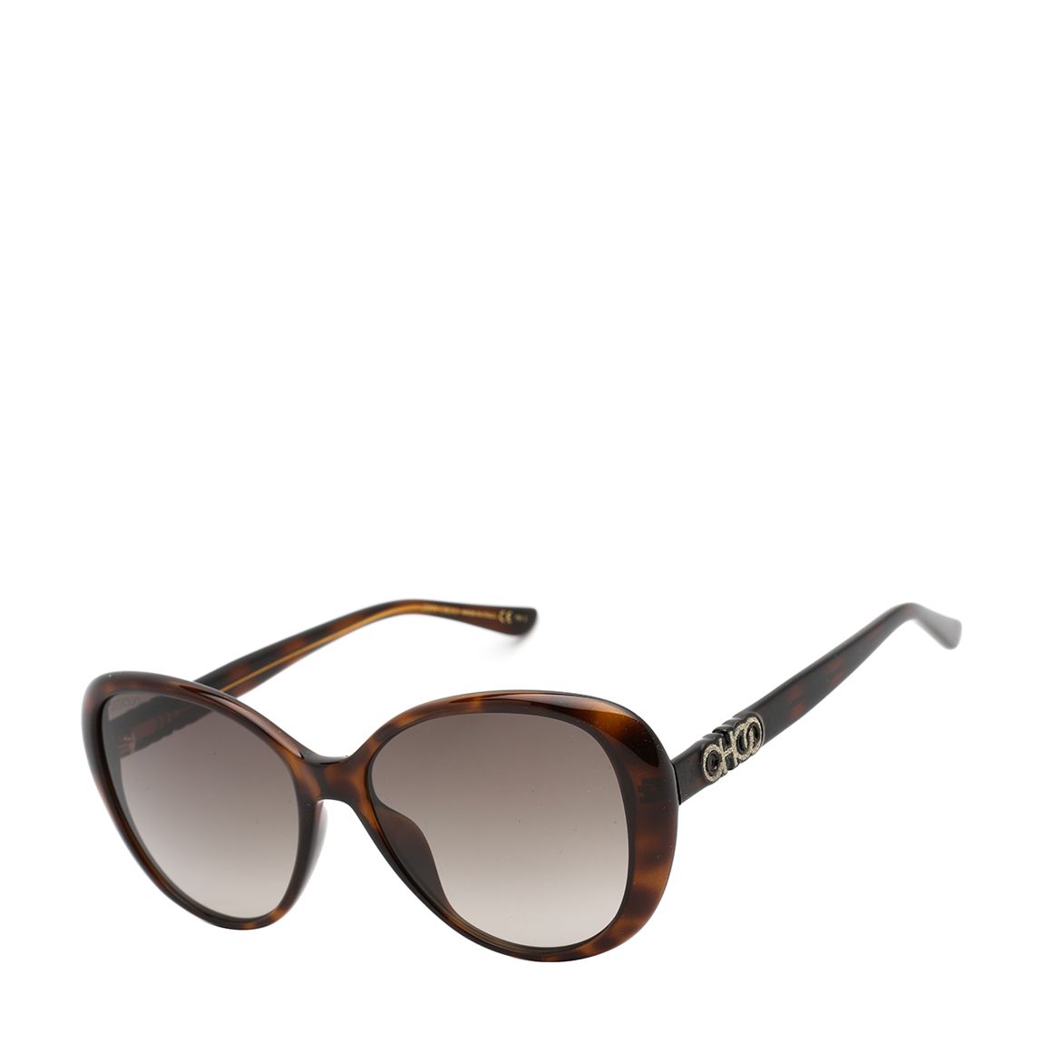 Women′s Havana Brown Jimmy Choo Sunglasses 57mm main product photo