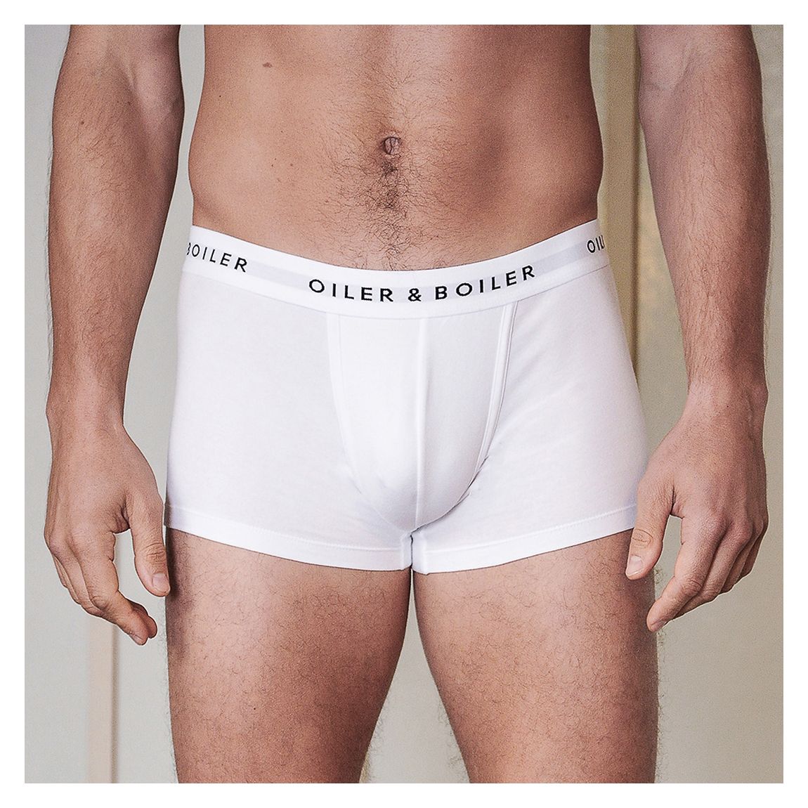 White Boxer Brief main product photo