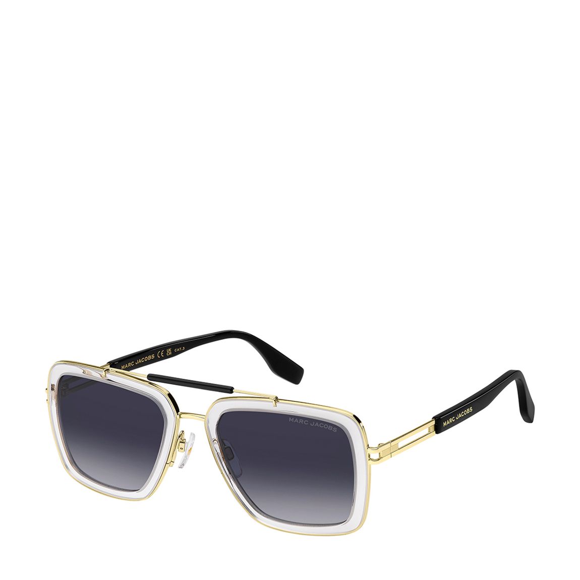 Crystal Rectangular Sunglasses 55mm main product photo