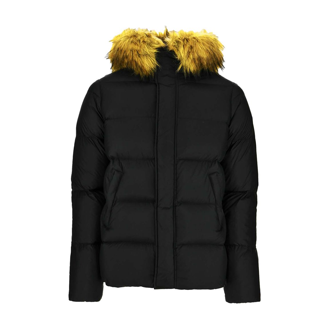Black Prestige Puffer Jacket main product photo