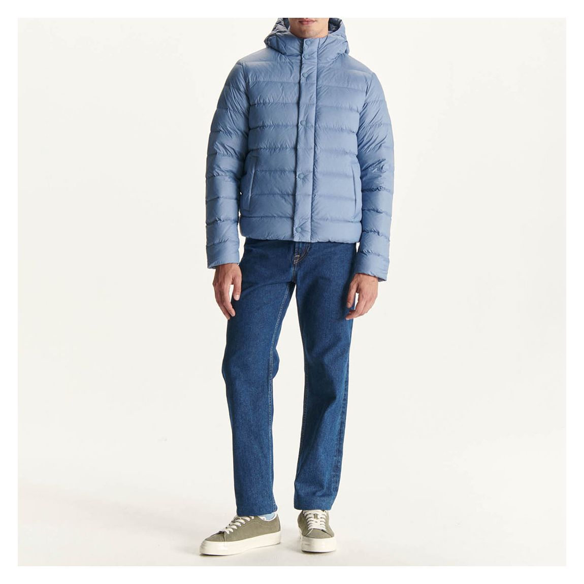 Blue Jorge Hooded Jacket main product photo