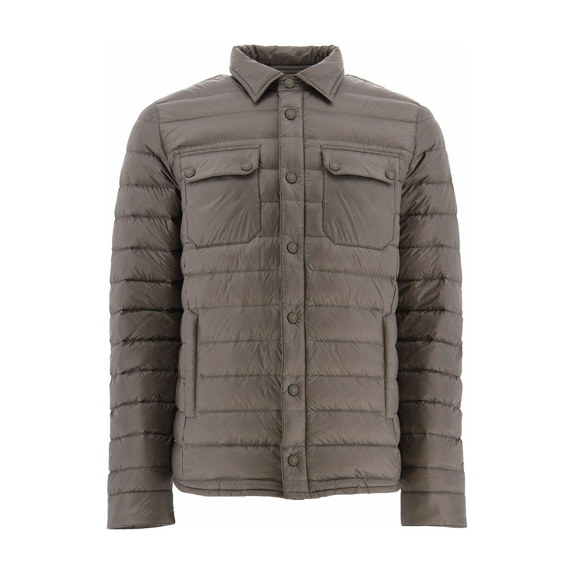 Taupe Cris Shirt Jacket main product photo