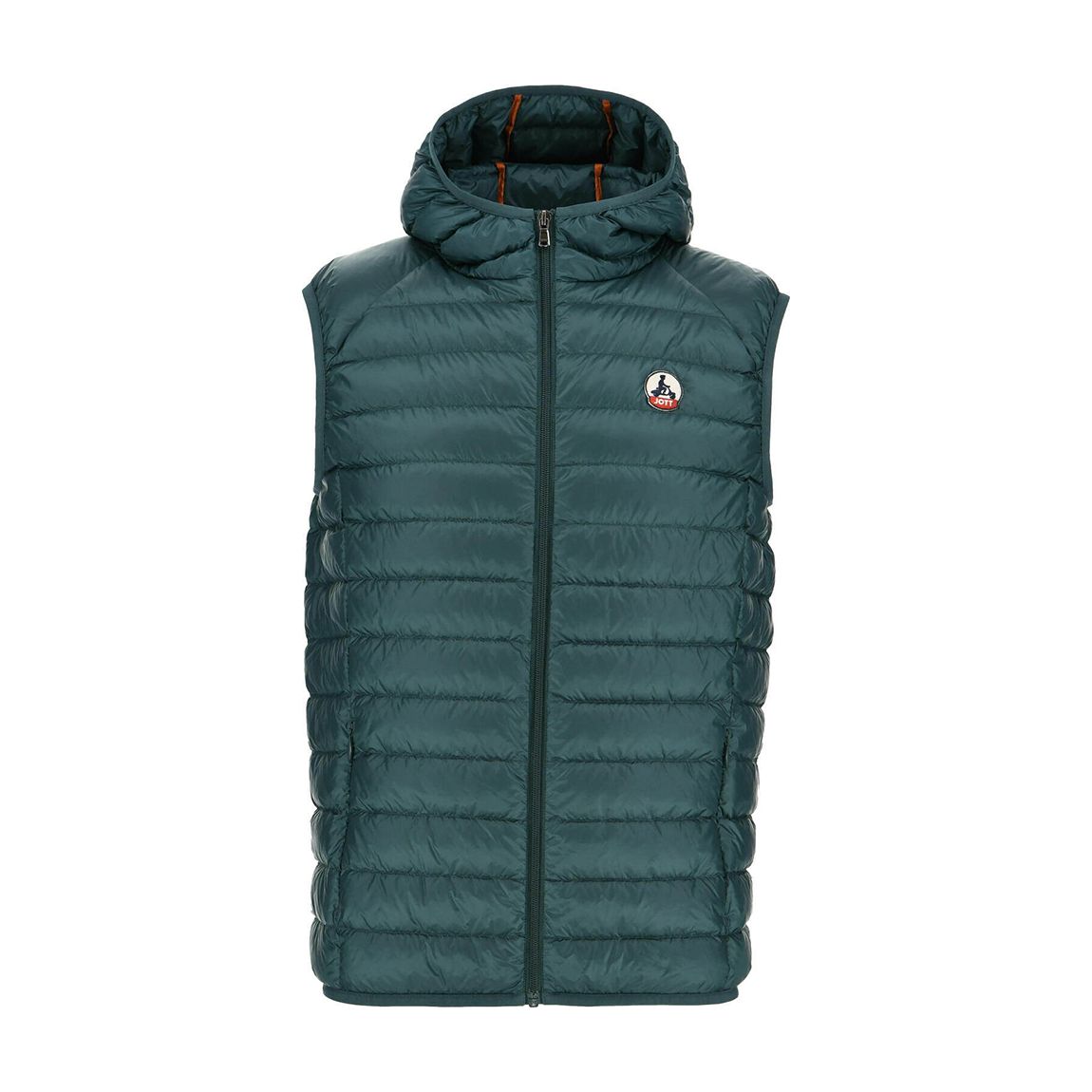 Dark Green Pat Packable Gilet main product photo