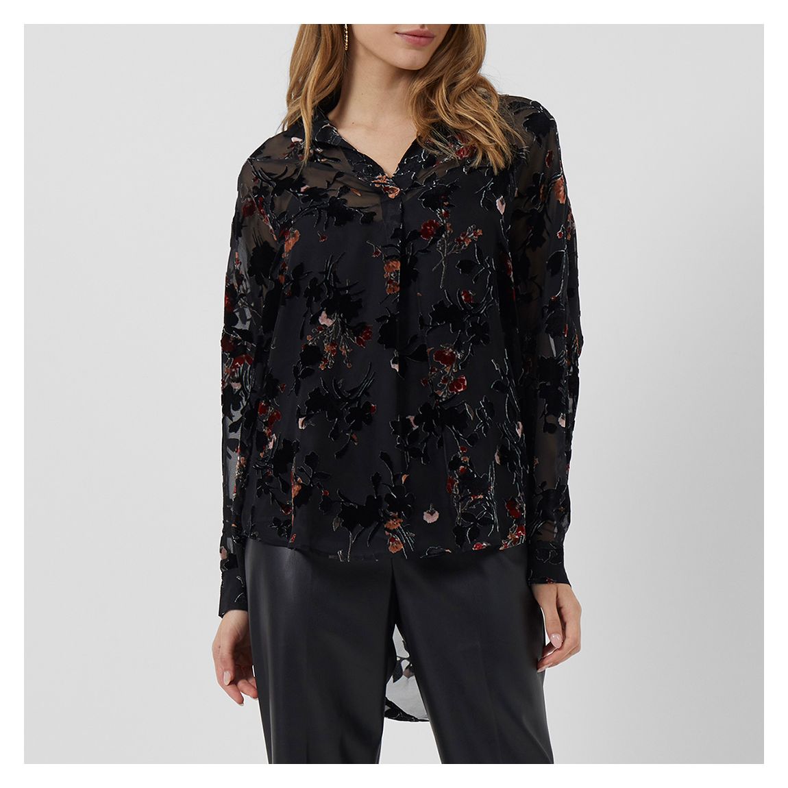 Black Guthern Blouse main product photo