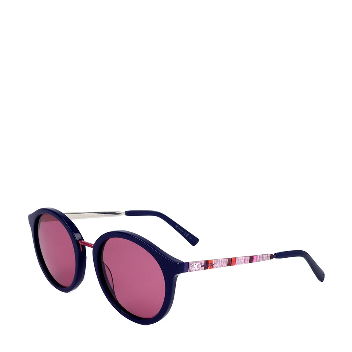 Blue Round Sunglasses 52mm main product photo