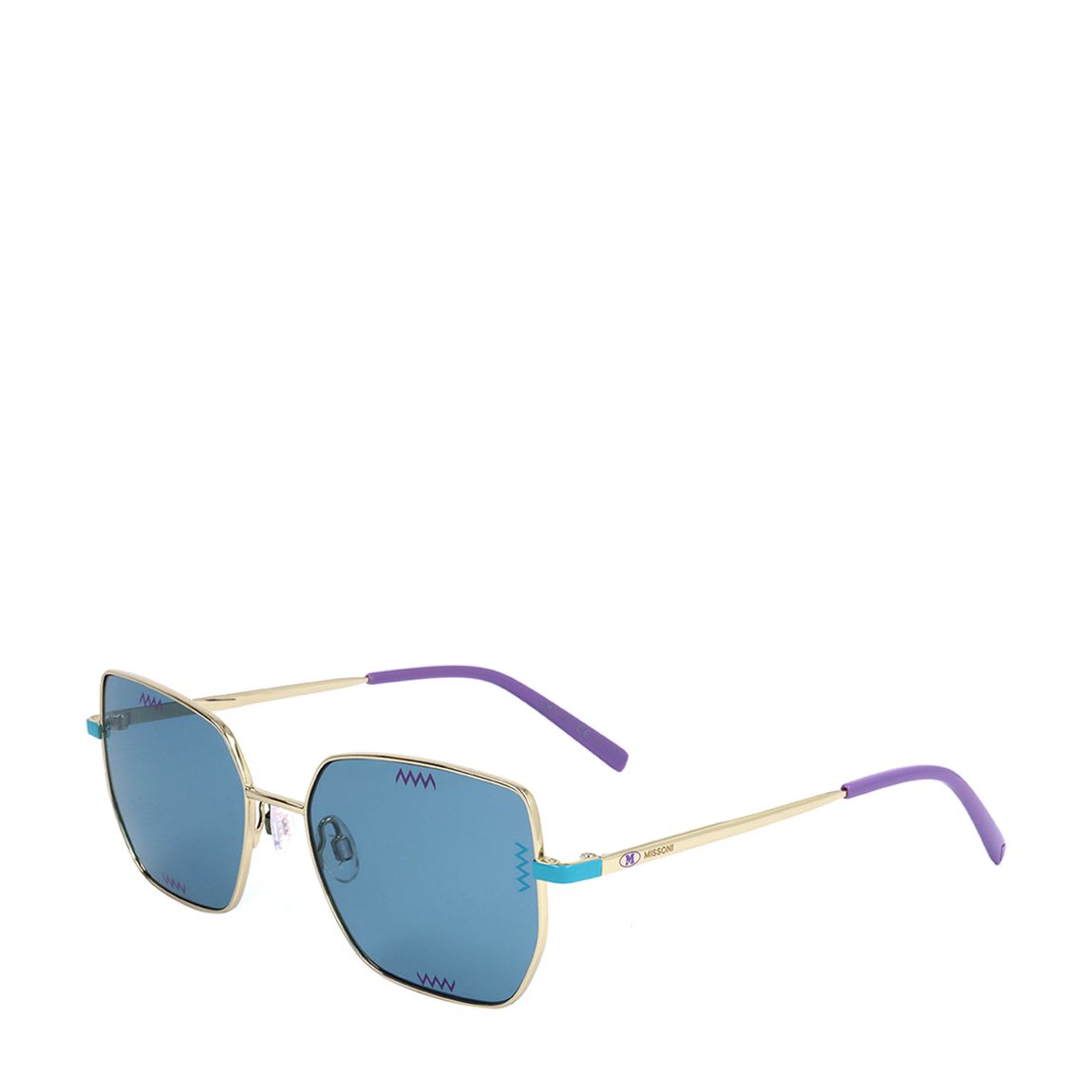 Gold Square Sunglasses 54mm main product photo