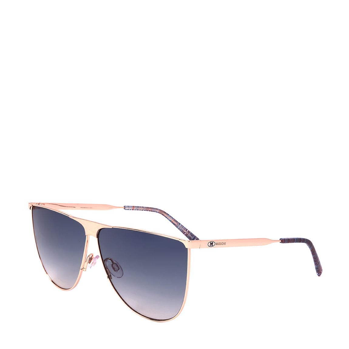 Gold Copper Aviator Sunglasses 63mm main product photo