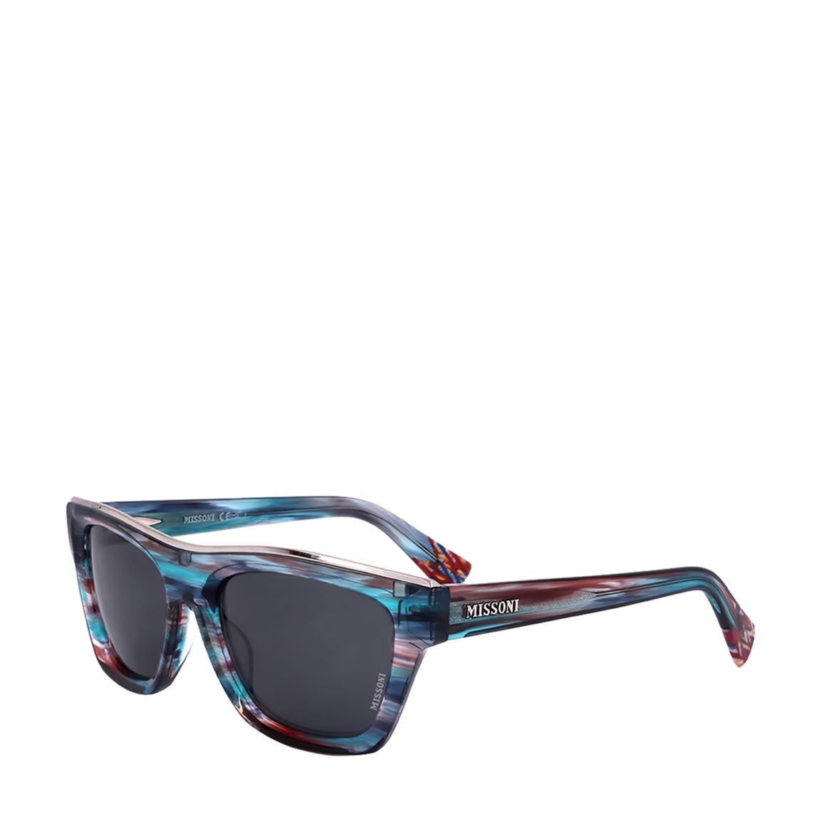 Blue Horn Retangular Sunglasses 53mm main product photo