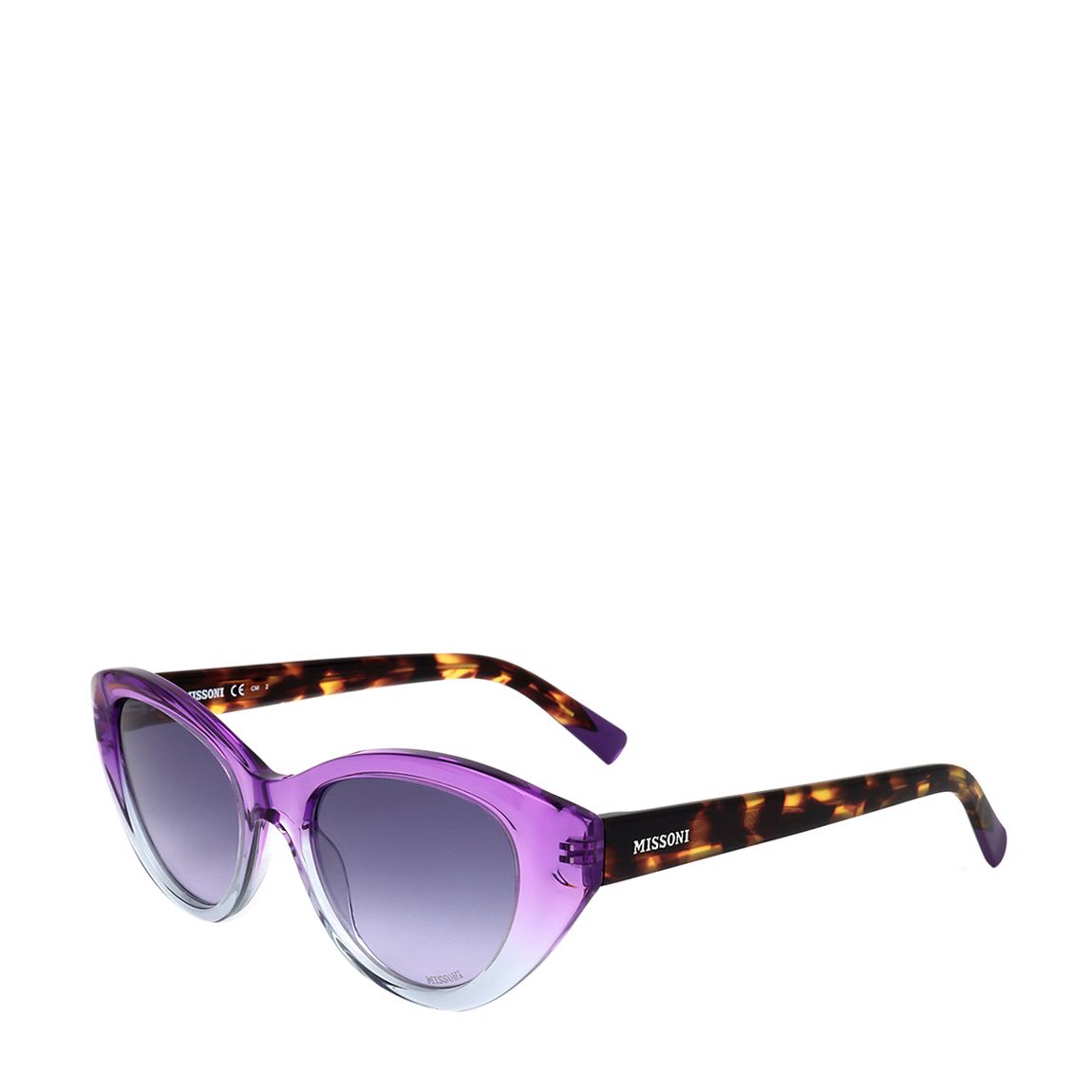 Violet Havana Cat Eye Sunglasses 53mm main product photo